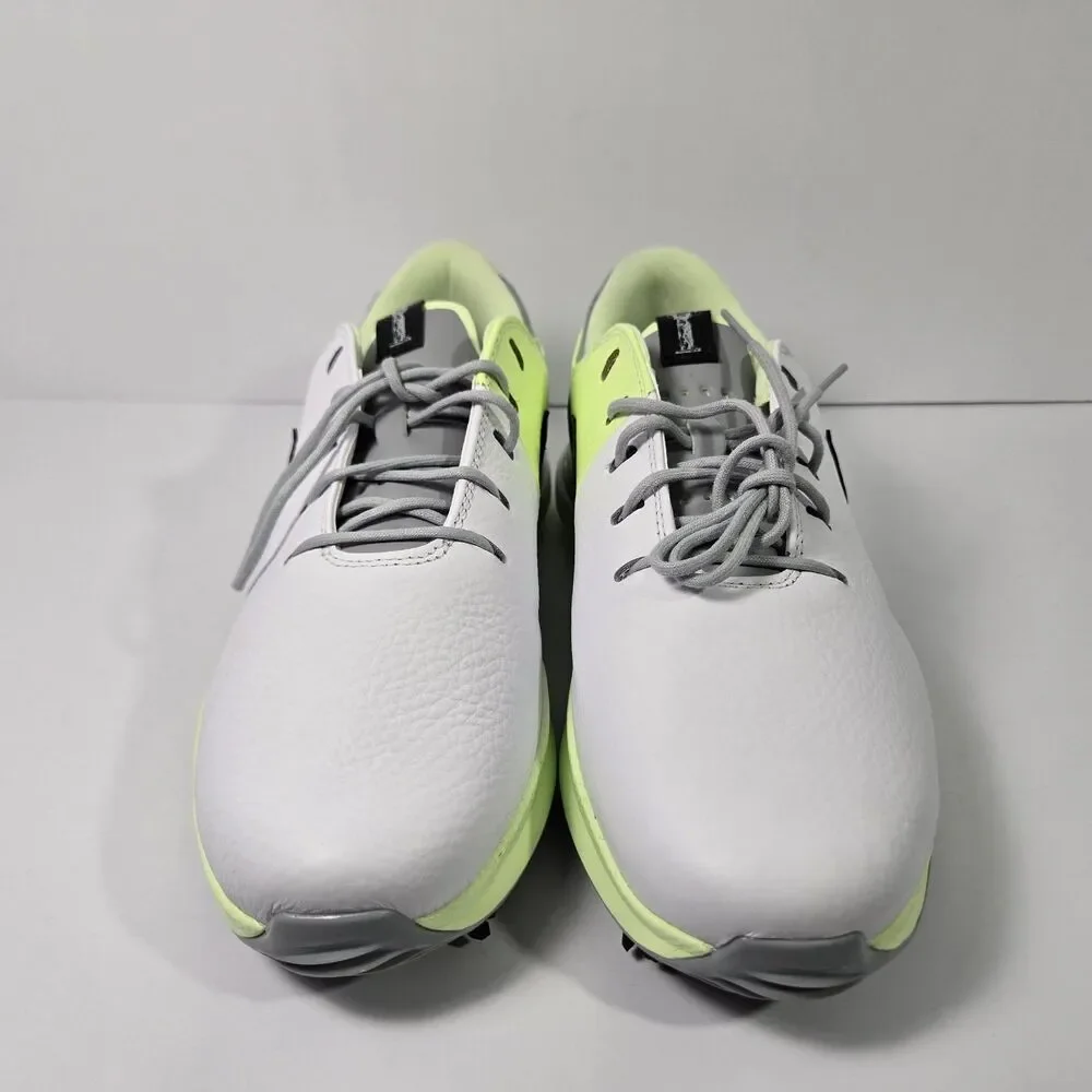 Nike Air Zoom Victory Tour 3 Golf Spikes White Volt DX9025-105 Mens Size 9.5